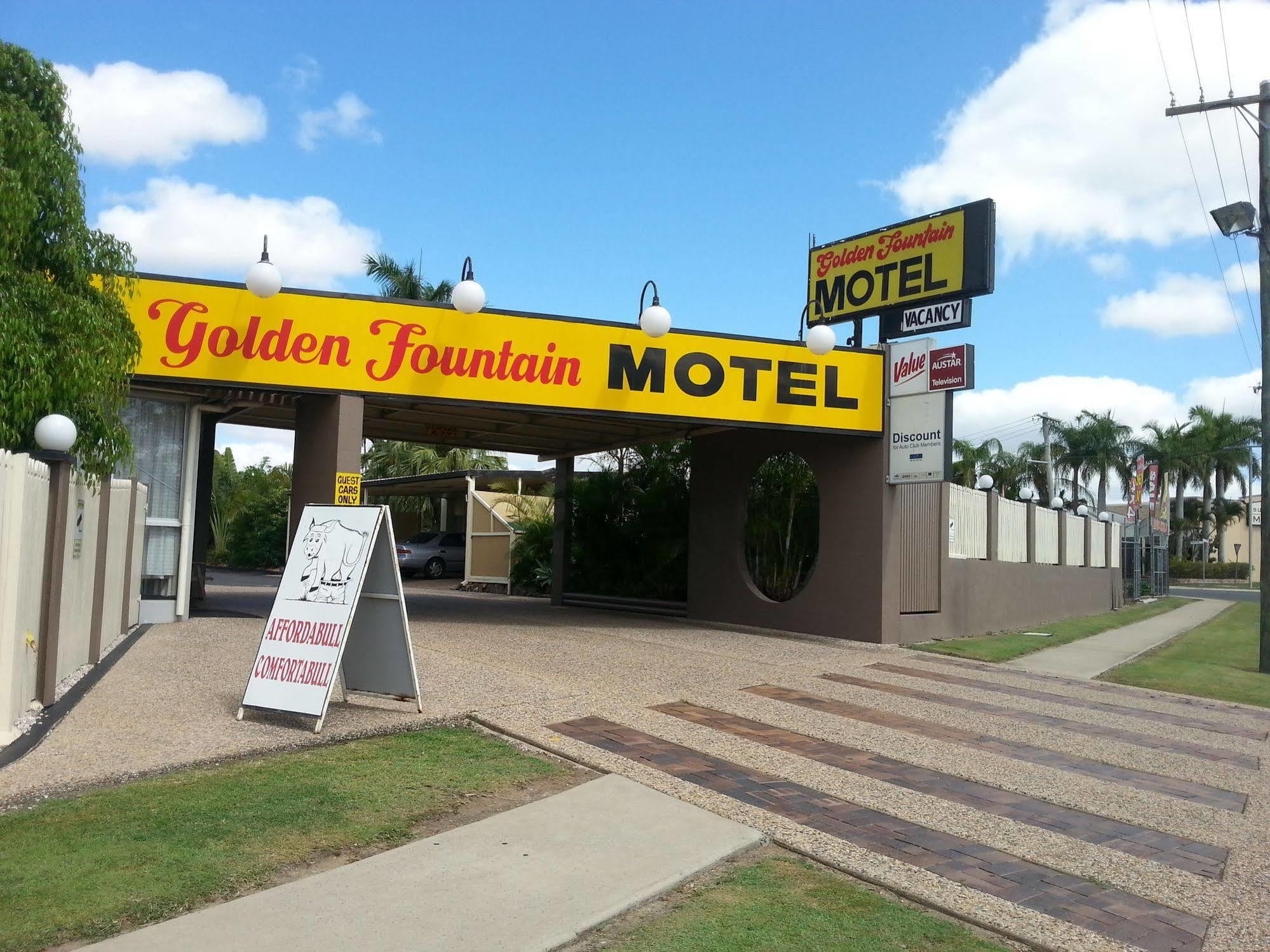 Golden Fountain Motel Rockhampton Exterior foto
